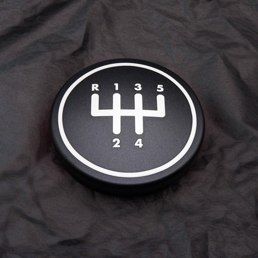 Exeude Gear knob caps - Traditional Gear Pattern in all colours