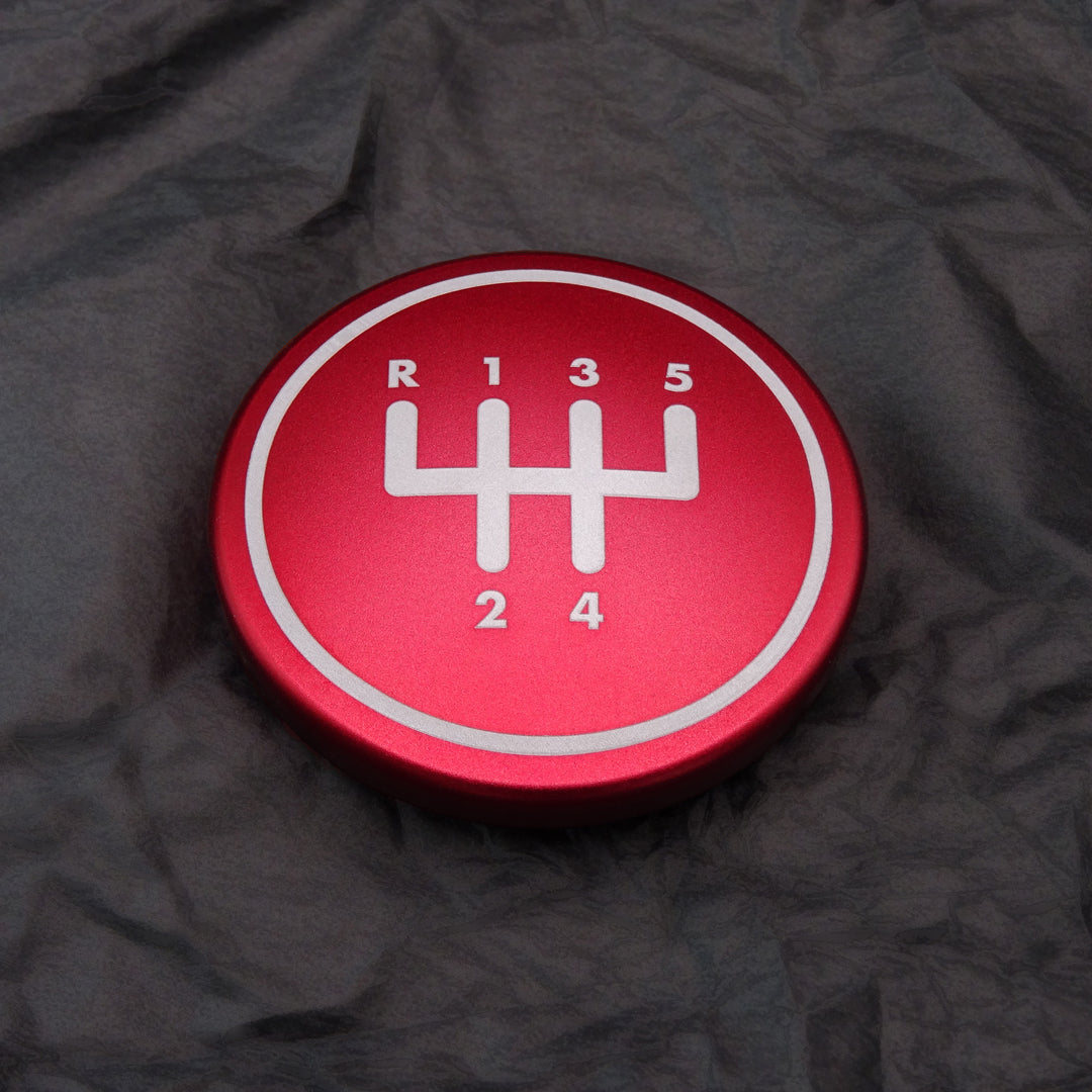 Exeude Gear knob caps - Traditional Gear Pattern in all colours