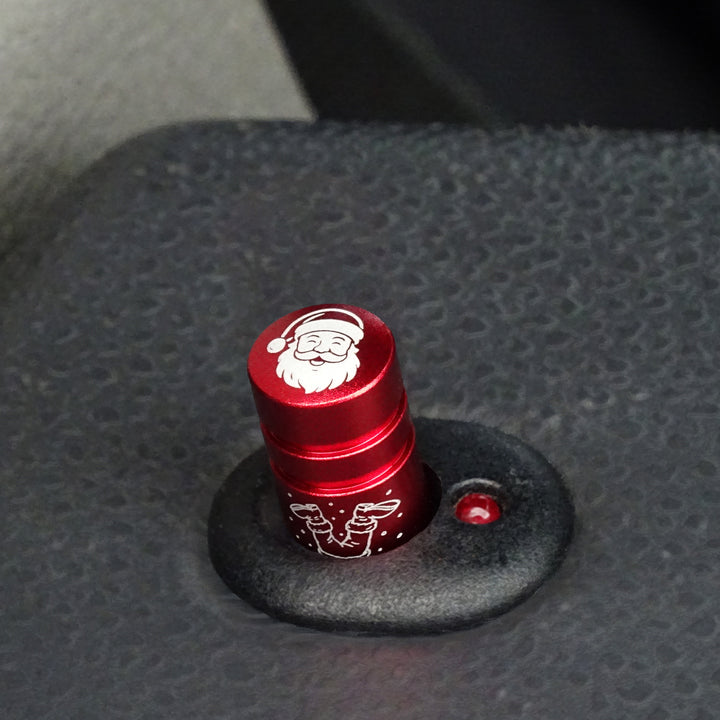 Christmas Edition Door Lock Pins, Santa down the chimney