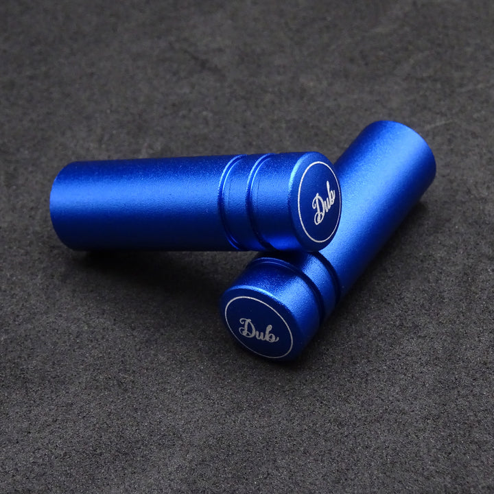 Goupilles de serrure de porte en aluminium bleues