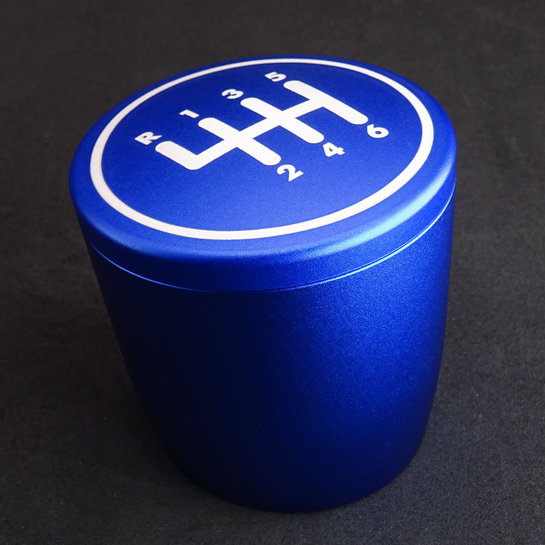 VW Transporter T5 T5.1 T6 Aluminium Gear Knob – Blue Base Range
