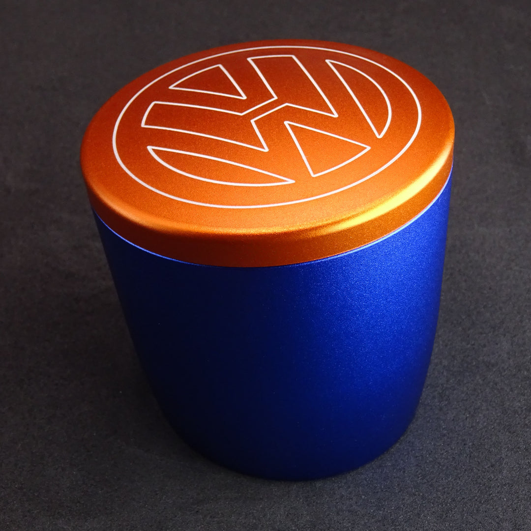 VW Transporter T5 T5.1 T6 Aluminium Gear Knob – Blue Base Range