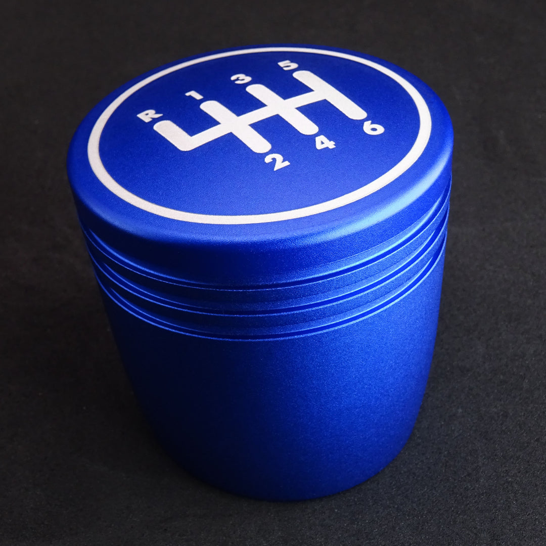 VW Transporter T5 T5.1 T6 Aluminium Gear Knob – Blue Base Range