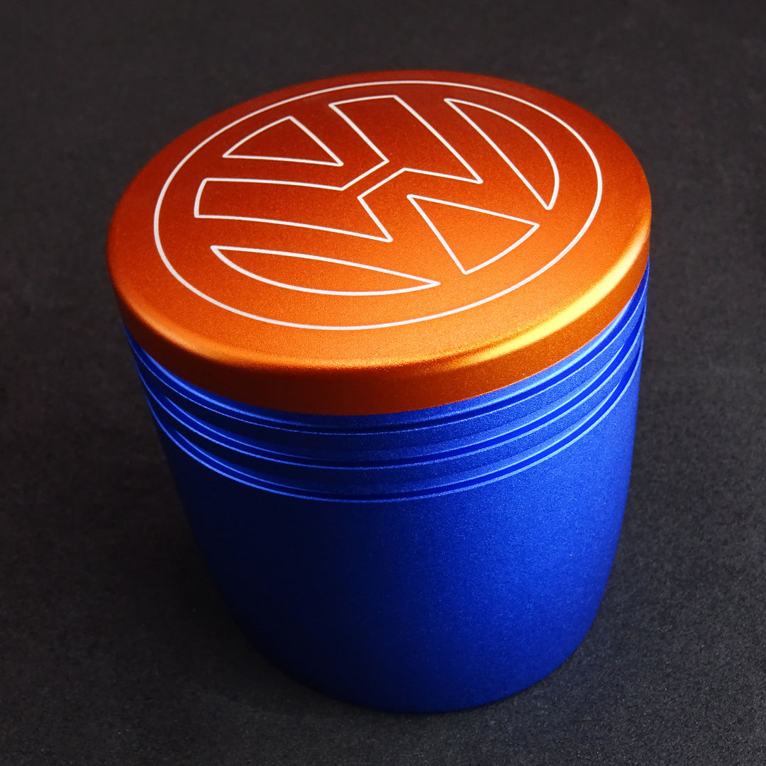 VW Transporter T5 T5.1 T6 Aluminium Gear Knob – Blue Base Range