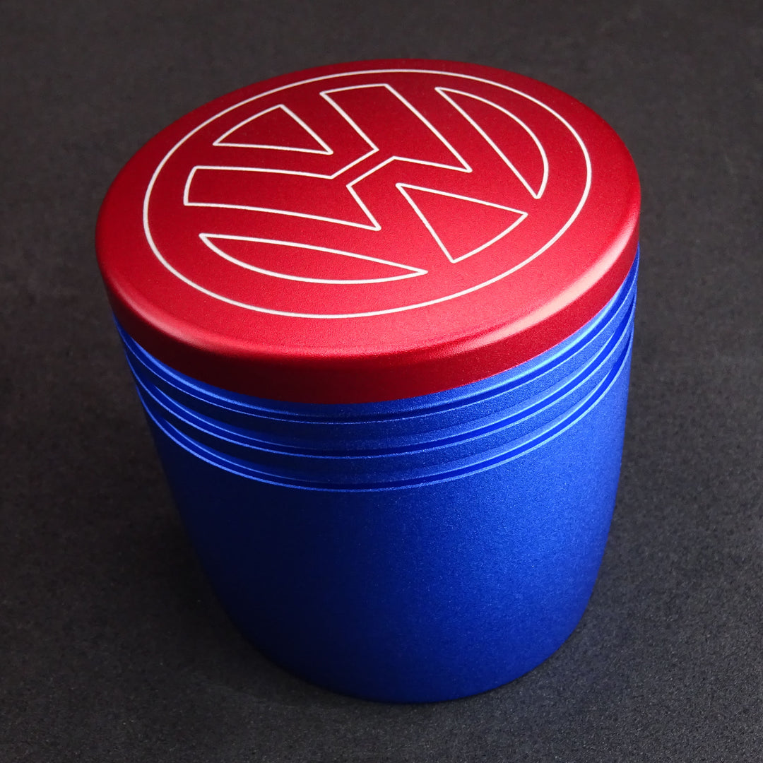 VW Transporter T5 T5.1 T6 Aluminium Gear Knob – Blue Base Range