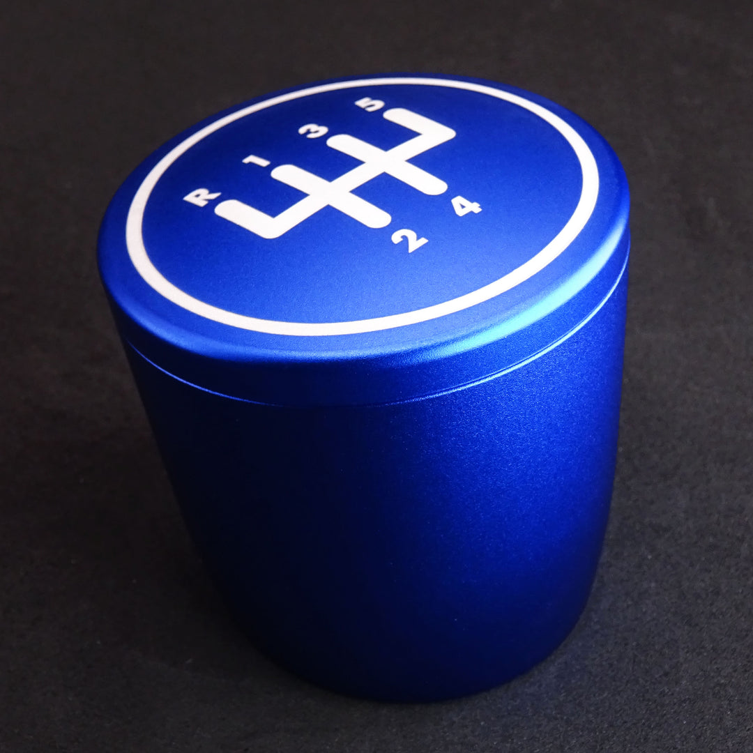 VW Transporter T5 T5.1 T6 Aluminium Gear Knob – Blue Base Range