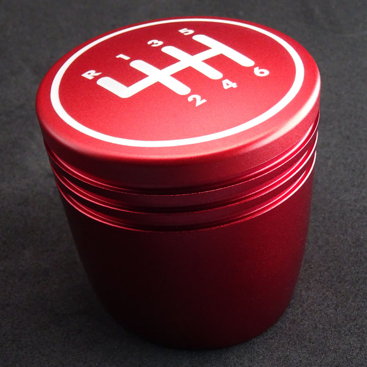 VW Transporter T5 T5.1 T6 Aluminium Gear Knob – Red Base Range