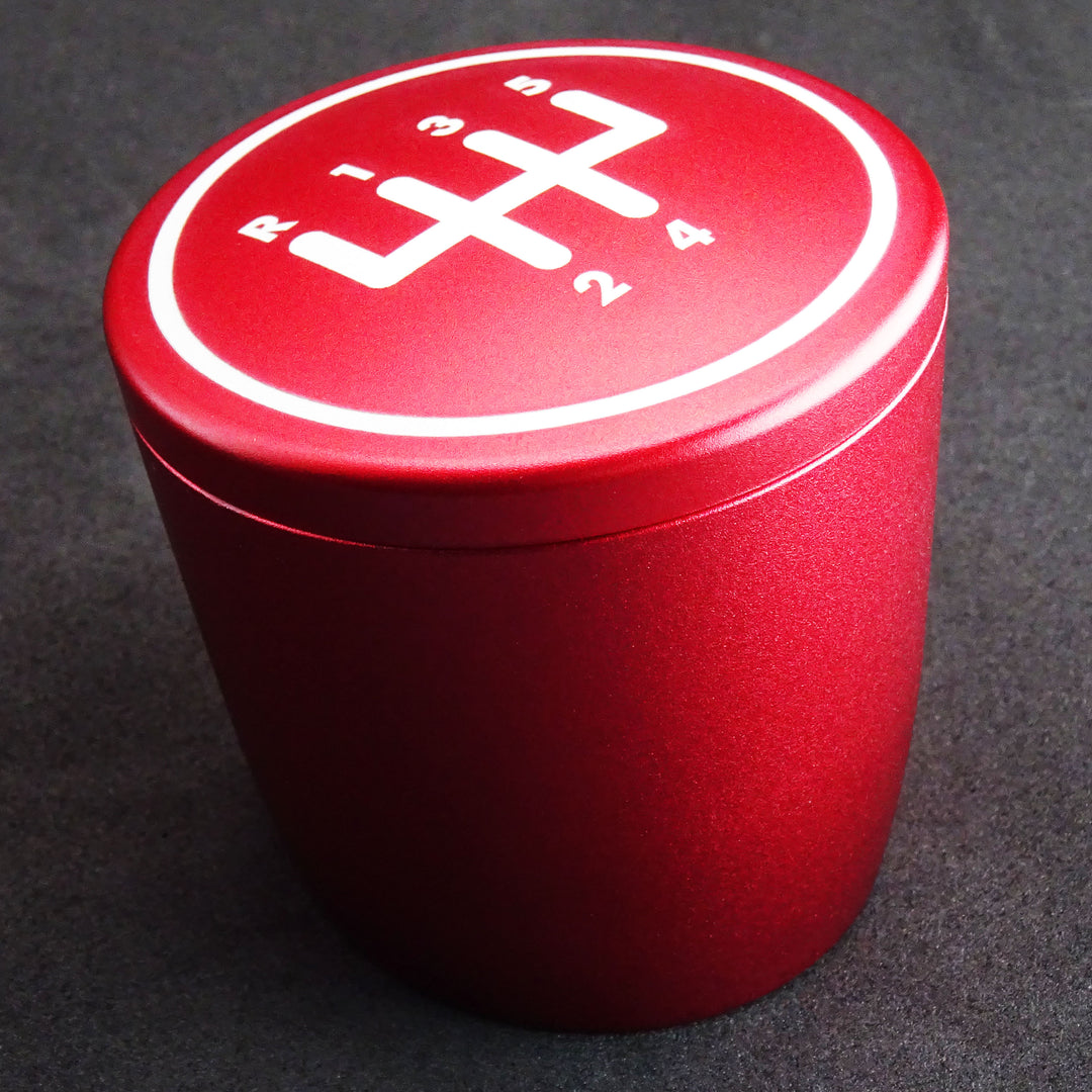 VW Transporter T5 T5.1 T6 Aluminium Gear Knob – Red Base Range