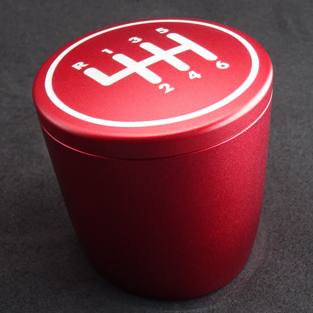 VW Transporter T5 T5.1 T6 Aluminium Gear Knob – Red Base Range