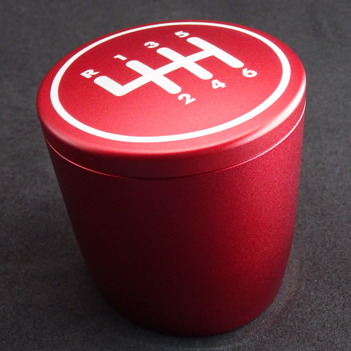 VW Transporter T5 T5.1 T6 Aluminium Gear Knob – Red Base Range