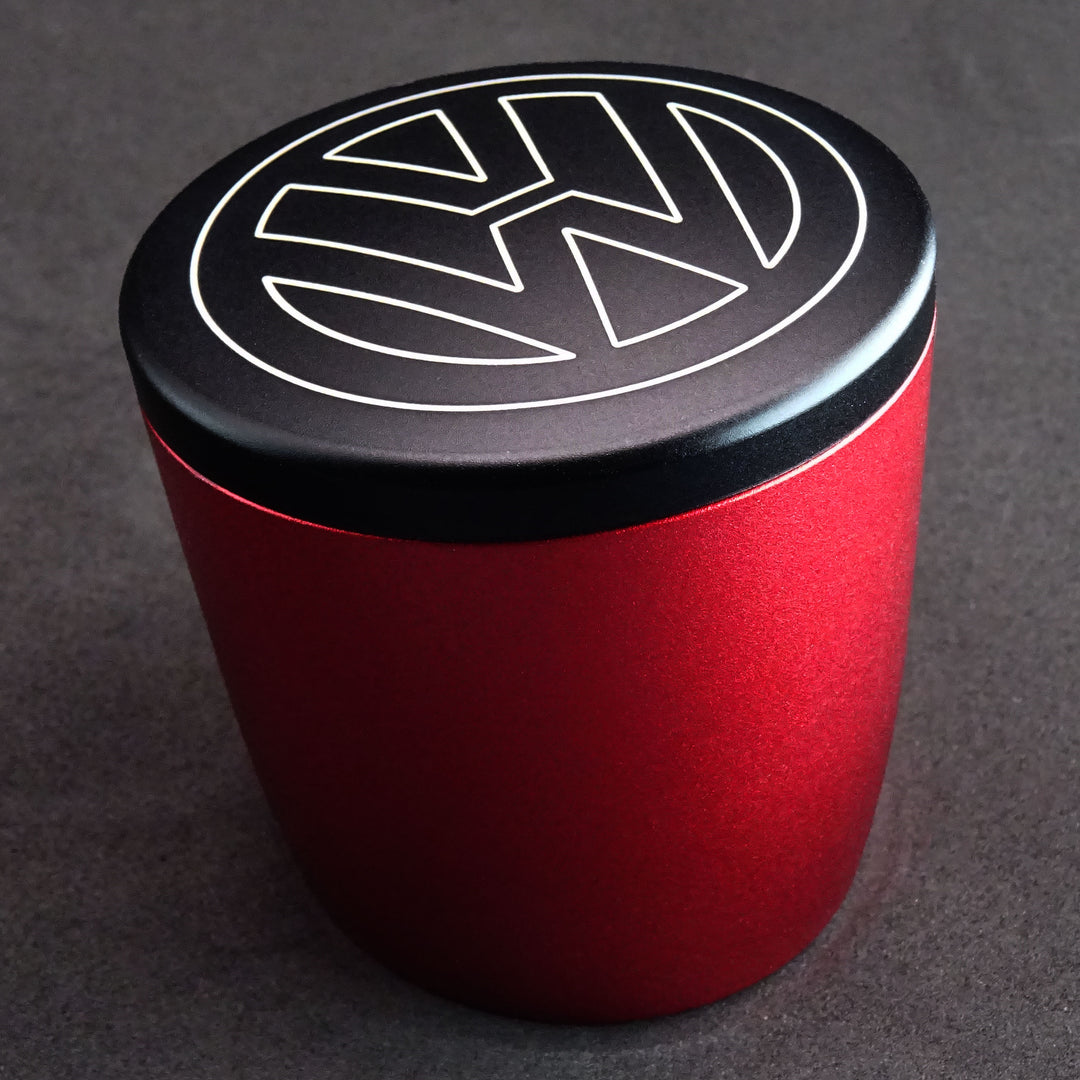 VW Transporter T5 T5.1 T6 Aluminium Gear Knob – Red Base Range