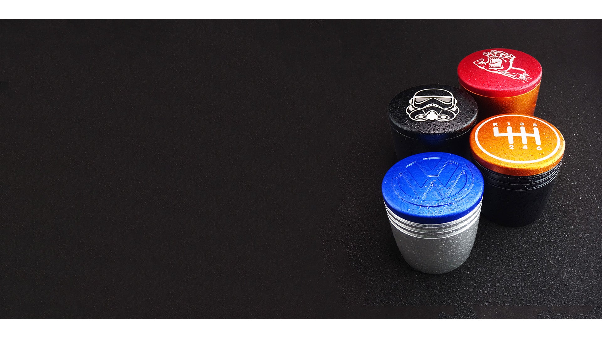 Custom aluminium Gear Knobs by Exeude