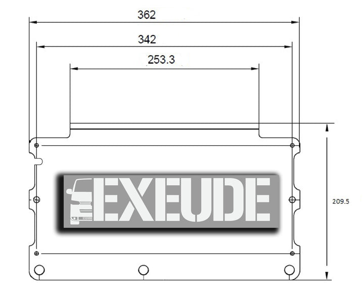 Under seat battery tray for VW Transporter T4,T5,T5.1,T6 & T6.1.  Passenger or driver side