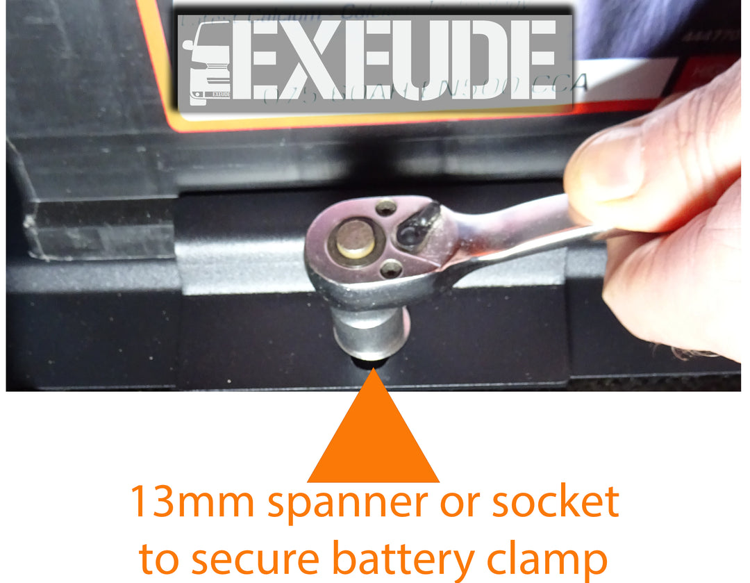 Under seat battery tray for VW Transporter T4,T5,T5.1,T6 & T6.1.  Passenger or driver side