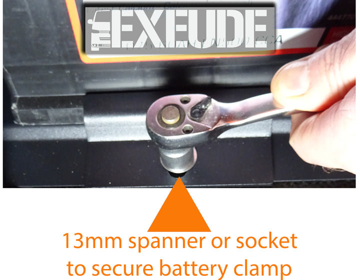 Under seat battery tray for VW Transporter T4,T5,T5.1,T6 & T6.1.  Passenger or driver side