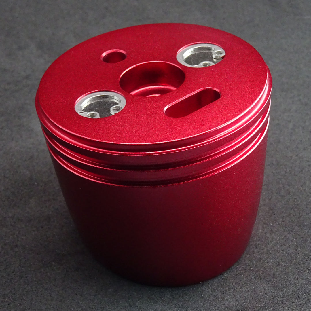 VW Transporter T5 T5.1 T6 Aluminium Gear Knob – Red Base Range