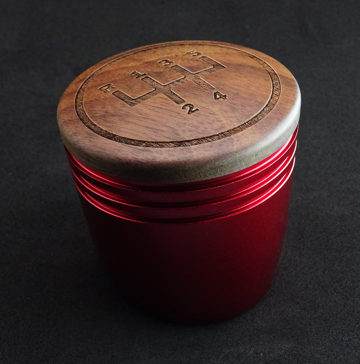 VW Transporter T5 T5.1 T6 Aluminium Gear Knob – Red Base Range