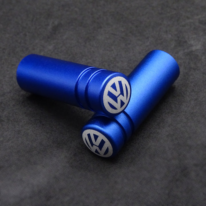 Goupilles de serrure de porte en aluminium bleues