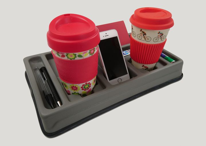 DUBPLASTICS VW T4 Dash Tidy with cup holders and phone pocket